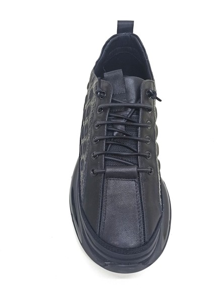 Siyah Erkek Sneaker Spor Ayakkabı