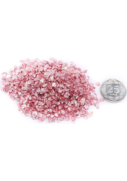 Büyük Cam Kırığı - 50 gr - Pembe indirimleri