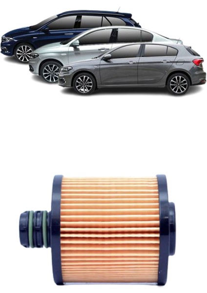 Fiat Egea 3lü Karbon Filtre Bakım Seti 1.6 D Multijet 2015 Sonrası KİT1405E
