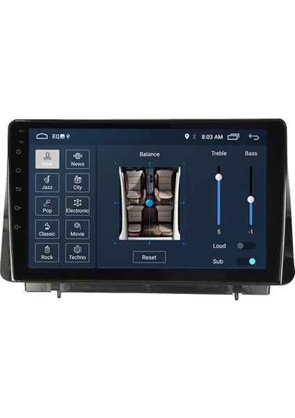 Ford Focus 5 Android 11 Carplay Multimedya Ekran Teyp 2GB+16GB indirimleri