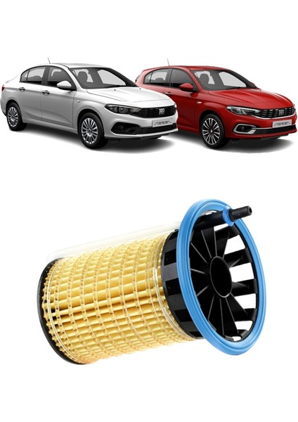 Fiat Egea 4plus Karbon Filtre Bakım Seti 1.3 D Euro 5 Multijet Selenia Petronas Yağlı 2015 Sonrası KİT1416H