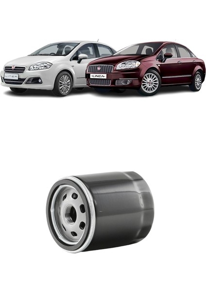 Fiat Linea 3lü Filtre Bakım Seti 1.4 8V 2007 Sonrası KİT1441A modelleri