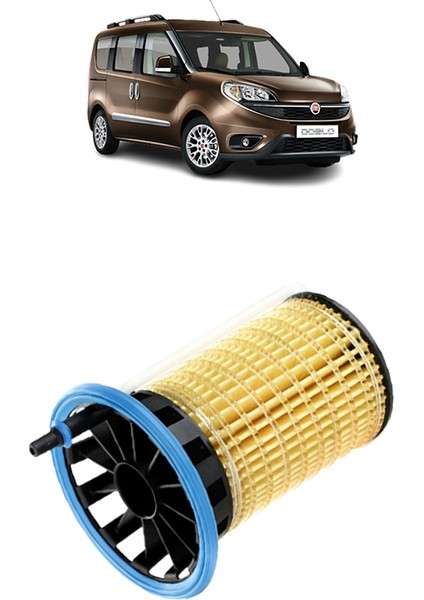 Fiat Doblo 95 Beygir Euro 5 4lü Filtre Bakım Seti 1.3 D Multijet 2016 Sonrası KİT1476B