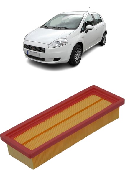Fiat Punto ve Evo 3lü Filtre Bakım Seti 1.4 Benzinli 2009 Sonrası KİT1569A