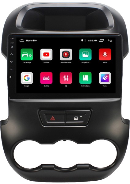 Ford Ranger Android 11 Carplay Multimedya Ekran Teyp 2GB+16GB indirimleri