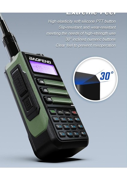 UV16 Pro Telsiz Yeşil V2 Versiyon
