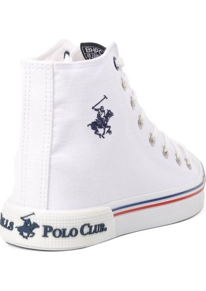 Beverly Hills Polo Club Beyaz Erkek Bilek Boy Sneaker