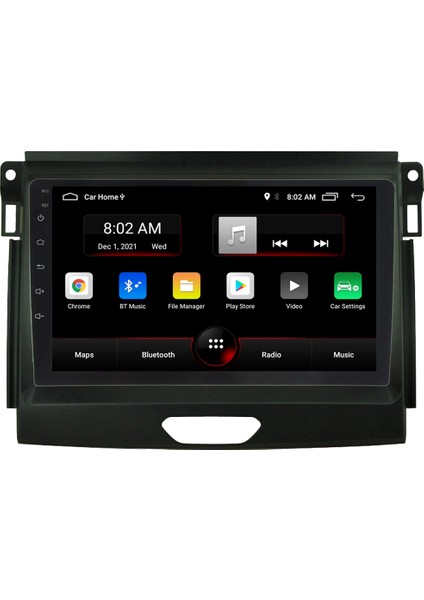 Ford Ranger Android 11 Carplay Multimedya Ekran Teyp 2GB+16GB fiyatları