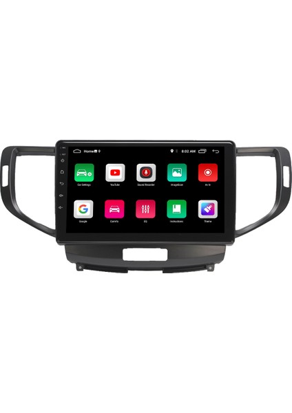 Honda Accord Android 11 Carplay Multimedya Ekran Teyp 2GB+16GB