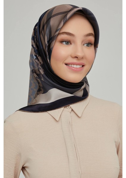 Özel Nostalji Serisi Sura Ipek Eşarp Modelleri 8620DS-01