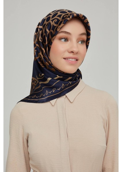 Özel Nostalji Serisi Sura Ipek Eşarp Modelleri 8650DS-09