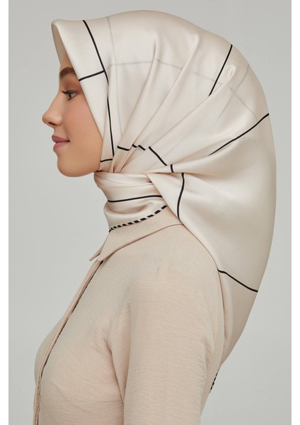 Özel Nostalji Serisi Sura Ipek Eşarp Modelleri 8655DS-06