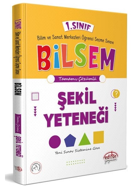 Bilsem Hazırlık Şekil Yeteneği Tamamı Çözümlü 1. Sınıf