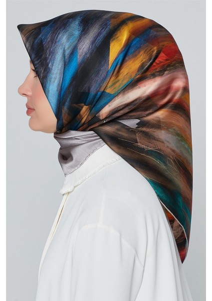 Özel Nostalji Serisi Twill Ipek Eşarp Modelleri 8333D-32 fırsatları