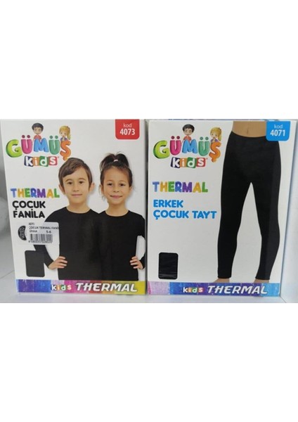 Erkek Çocuk Termal Set Alt Üst Takım Içlik 4071-73- 1 Set