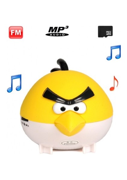 Hit Teknoloji Angry Bird Mp3 Çalar ve Radyo Çalar