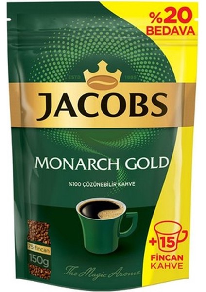 Monarch Gold Hazır Kahve 6 x 150 gr