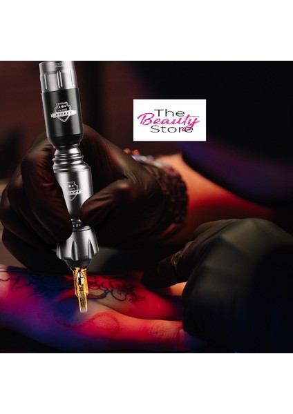 Kablosuz Dövme Cihazı Rocket Tattoo Pen Kaş Göz Dudak Yüz Kalıcı Makyaj Seti Aleti