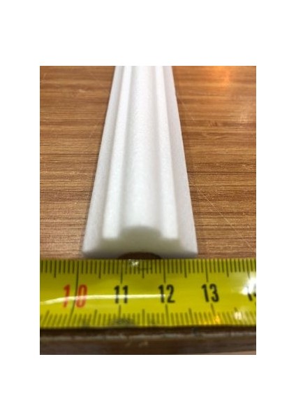 1 Mt. (1 Adet) Dekoratif Strafor Köpük Çıta (3 cm Genişlik)