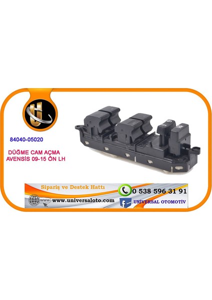 Düğme Cam Açma Avensis 09-15 Ön Lh