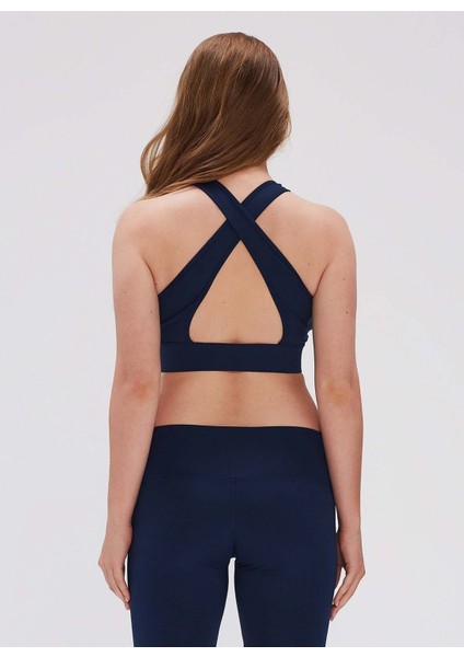 Ash Halter Yaka Sırt Detaylı Toparlayıcı Spor Sütyeni Bra 1014 modelleri