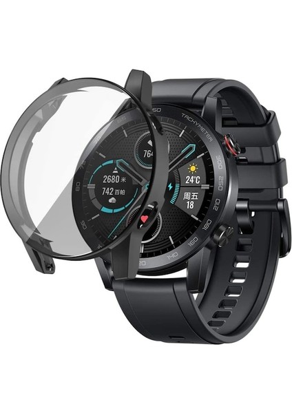 Honor Magic Watch 2 (46MM) 360 Tam Koruma Silikon Kılıf Koruyucu modelleri