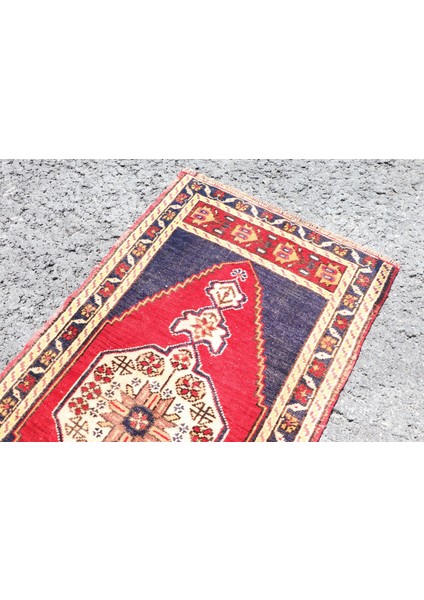 Eskitme Halı, Türk Halısı, Halı, 52X102 cm Kırmızı Halı, Dekoratif Duvar Asma Halı, 3480 indirimleri