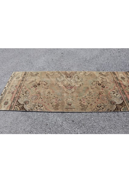 Türk Halısı, Eskitme Halı, Halı, 100X260 cm Kahverengi Halı, Bohemsı Mutfak Halı, 2146 fırsatları