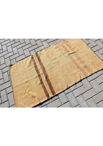 Eskitme Halı, Türk Halısı, Halı, 84X152 cm Kahverengi Halı, Yün Mutfak Halı, Organik Yatak Odası Hal fiyatları
