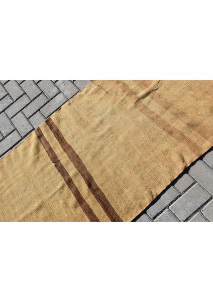 Eskitme Halı, Türk Halısı, Halı, 84X152 cm Kahverengi Halı, Yün Mutfak Halı, Organik Yatak Odası Hal indirimleri