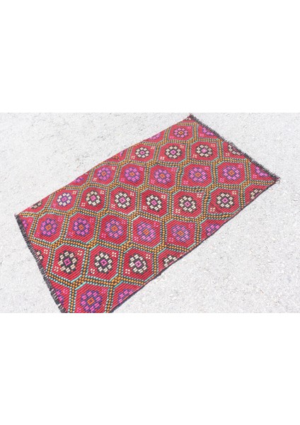 Türk Halısı, Eskitme Halı, Halı, 83X135 cm Kırmızı Halı, Hediyelik Halı, Bahçe Yatak Odası Halı, 7 fiyatları