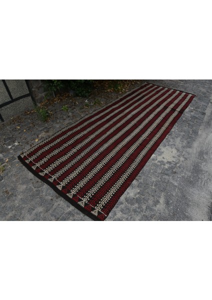 Eskitme Halı, Türk Halısı, Halı, 130X357 cm Kırmızı Halı, Yün Koridor Halı, Koridor Halı, 1486 modelleri