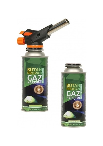 Pratik Kolay Kullanım Çakmaklı Pürmüz 220 gr Tüplü + Yedek 220 gr Tüplü
