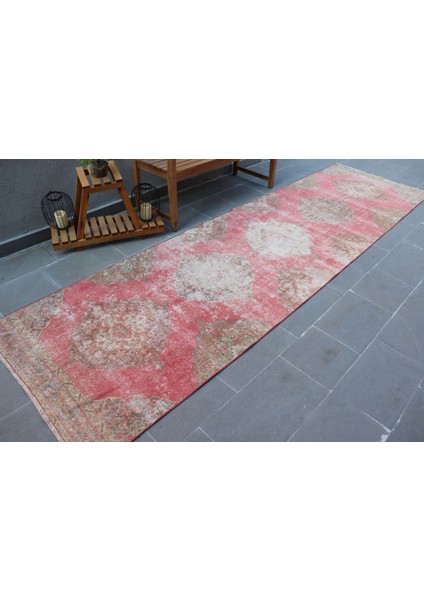 Eskitme Halı, Türk Halısı, Halı, 106X378 cm Kırmızı Halı, Kabilesı Merdiven Halı, 4867 fiyatları