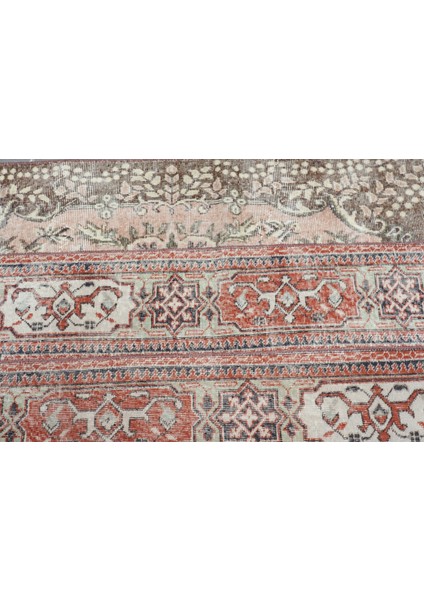 Türk Halısı, Eskitme Halı, Halı, 85X150 cm Kırmızı Halı, Yün Kapı Paspası Halı,  6386