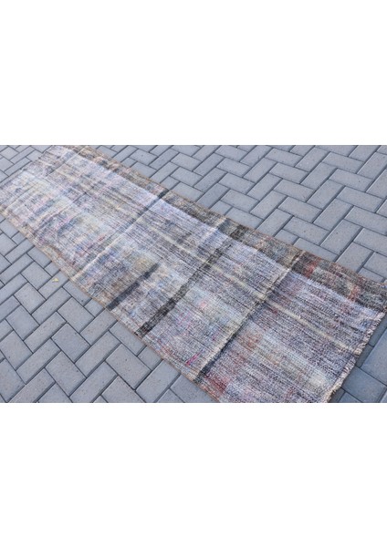 Eskitme Halı, Türk Halısı, Halı, 78X243 cm Siyah Halı, Anadolusı Merdiven Halı, 8358 indirimleri