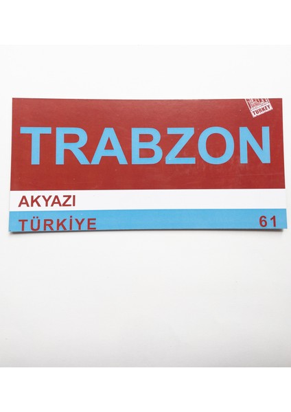 Trabzon, 61, Akyazı, Türkiye, Bordo, Lacivert Yapışkanlı Tablo