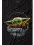 Baby On Board Yoda Star Wars Yeşil Bebek Mandalorian Baskılı Çocuk T-Shirt 2