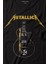 Metallica Iron Cross Gitar Baskılı Çocuk T-Shirt 2