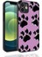Apple iPhone 12 Kılıf Desenli Parlak Nora Kapak 1
