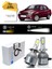 Fiat Albea Uzun Far LED Xenon Şimşek Etkili 2005 ve Üzeri 1