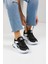 Siyah Beyaz Kadın Sneaker 0150 2