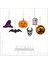 Halloween Karton Tavan Süsü 6'lı 1
