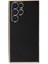 Samsung Galaxy S22 Ultra Kılıf Olive Plated Siyah 1