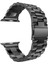 Apple Watch Ultra Metal Stainless Steel Kordon Siyah 1