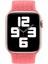 Apple Watch Ultra Kordon, (Small Size, 127MM) Braided Solo Loop Band Pembe 4