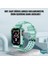 Apple Watch Se 2022 40MM Kordon Transparent Clear Band Yeşil 2