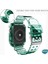 Apple Watch Se 2022 40MM Kordon Transparent Clear Band Yeşil 3