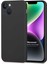 Matte Silicone Apple iPhone 14 Kılıf Siyah 1