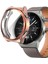 Huawei Watch Gt 3 Pro 46MM Titanyum Kılıf 360 Full Round Soft Silicone Rose Gold 1